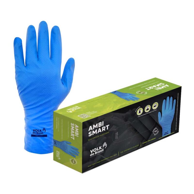 Luva Nitrilica Ambi Smart - CA44551